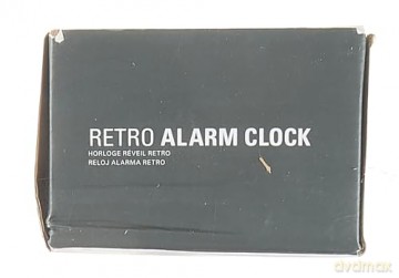 Retro Alarm Clock + Green