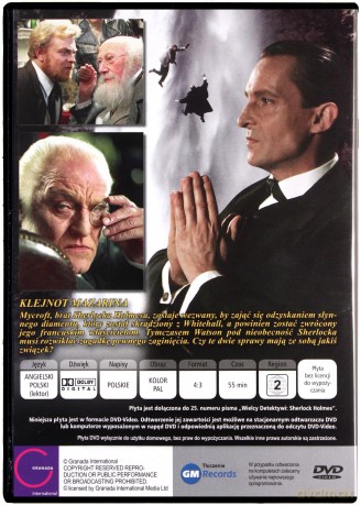 Sherlock Holmes 26: Klejnot Mazarina (Wielcy Detektywi) [DVD]