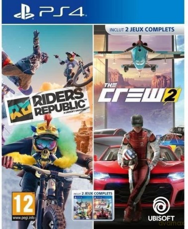 Riders Republic + The Crew 2 (FR/Multi in Game) [GRA PS4]