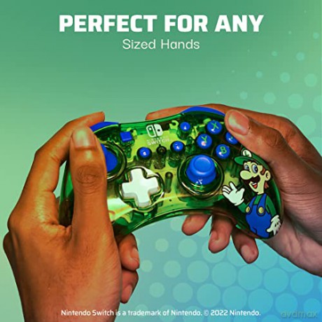 Rock Candy Wired Controller - Luigi - Nintendo Switch