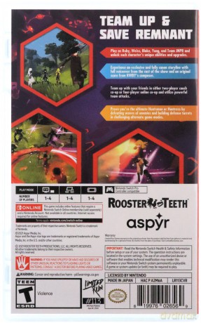 RWBY: Grimm Eclipse - Definitive Edition [GRA SWITCH]