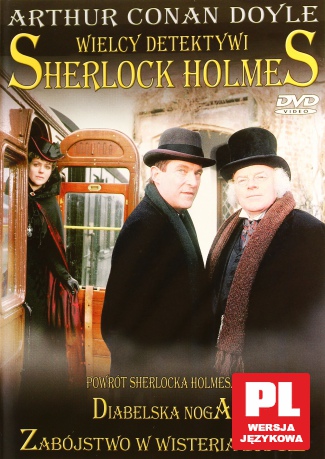 Sherlock Holmes 14: Diabelska noga / Zabójstwo w Wisteria Lodge (Wielcy Detektywi) [DVD]