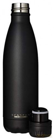 Scanpan - 500ml To Go Vacuum Bottle - Black