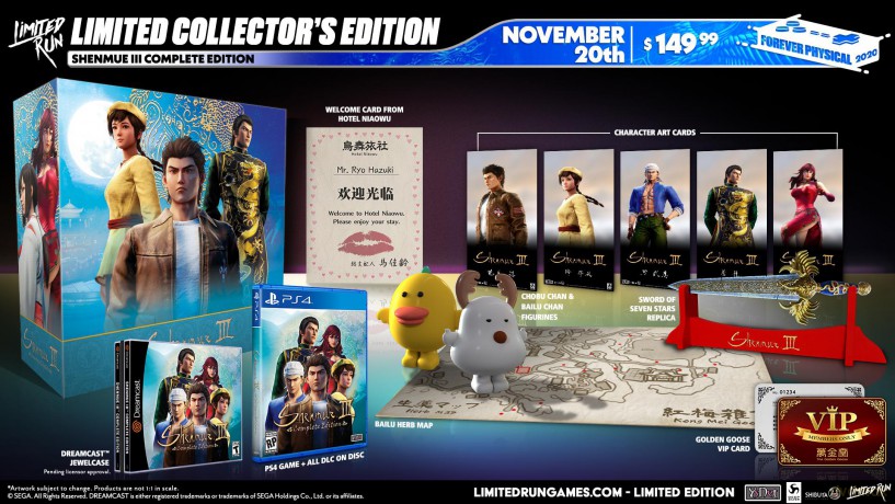 Shenmue III: Complete Edition - Collectors Edition [GRA PS4]