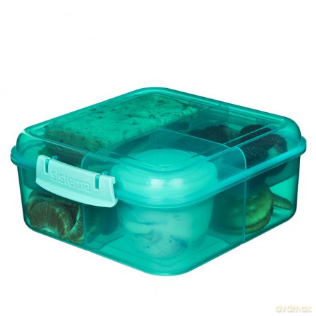 Sistema - 1,25L Bento Cube Lunch - Green