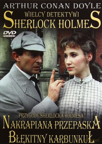 Sherlock Holmes 06: Nakrapiana przepaska / Błękitny karbunkuł (Wielcy Detektywi) [DVD]
