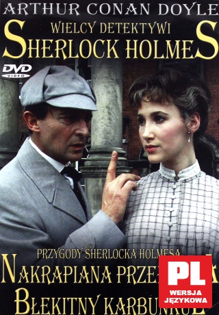Sherlock Holmes 06: Nakrapiana przepaska / Błękitny karbunkuł (Wielcy Detektywi) [DVD]