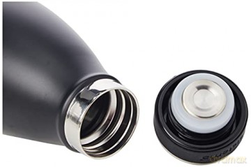 Sistema - 500ml Stainless Steel Bottle Black