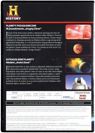 Kosmos - Tajemnice Wszechświata 01: Planety Pozasłoneczne [DVD]