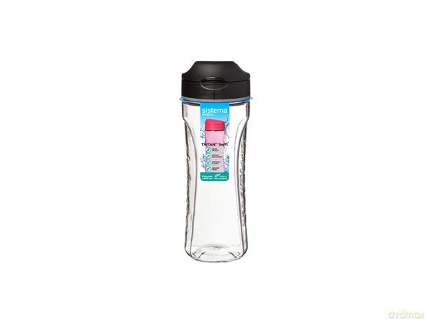 Sistema - Tritan Swift Bottle Black 600ml