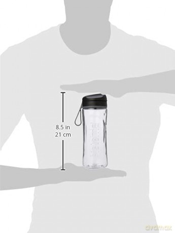 Sistema - Tritan Swift Bottle Black 600ml