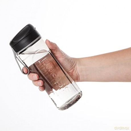 Sistema - Tritan Swift Bottle Black 600ml