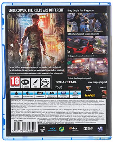 Sleeping Dogs: Definitive Edition [GRA PS4]