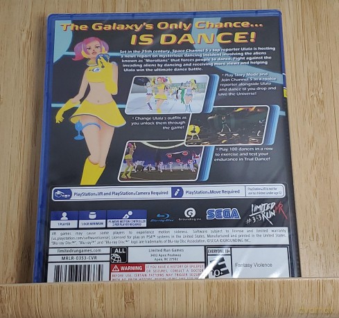 Space Channel 5 VR Kinda Funky News Flash! (Limited Run #353) [GRA PS4]