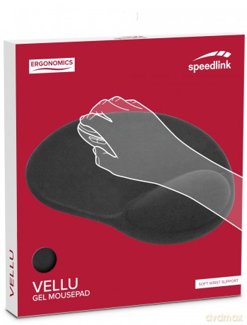 Speedlink - VELLU Gel Mousepad, black