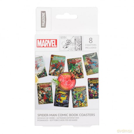 Spiderman Comic Book Coasters
