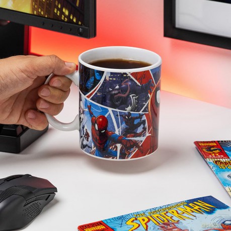 Spiderman XL Decal Mug