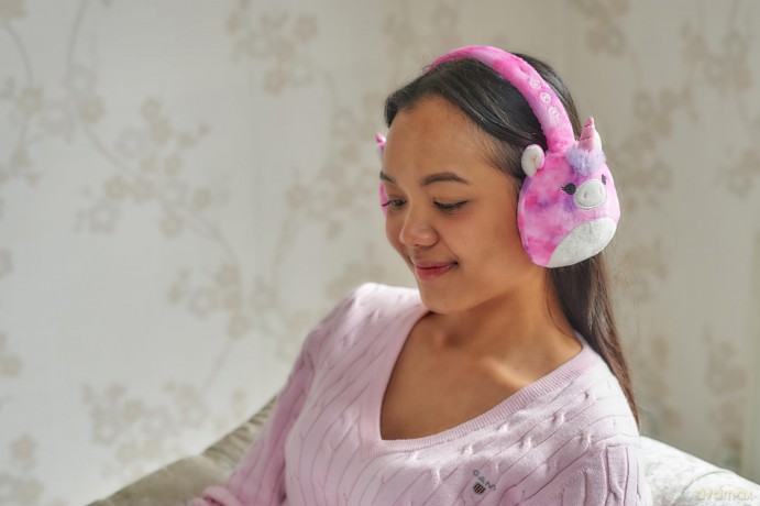 Squishmallows - Plush Bluetooth Headphones - Lola (608074)