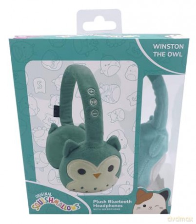 Squishmallows - Plush Bluetooth Headphones - Winston (608075)