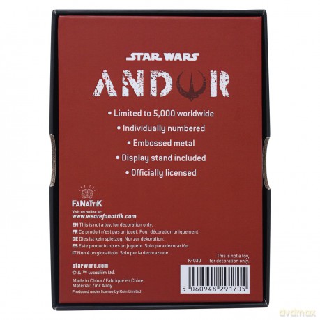 Star Wars Limited Edition Andor Ingot