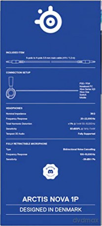 Steelseries - Arctis Nova 1P White