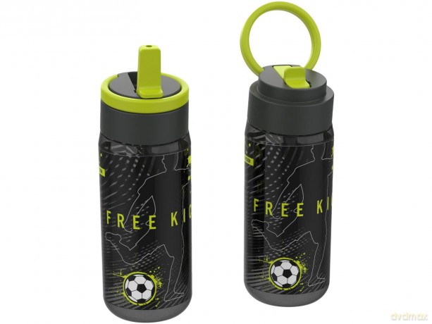 Stor - Lunch Buddies - Water Bottle 600 ml - Football (088908721-21008355)