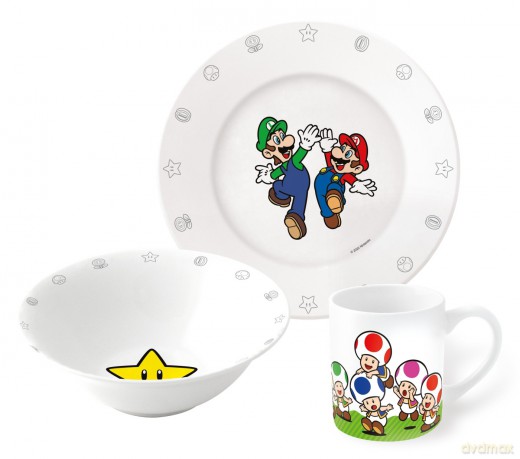 Super Mario - 3-Piece Ceramic Gift Set (20045) [FIGURKA]