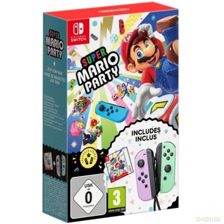 Super Mario Party + Joy-Con Pastel [GRA SWITCH]