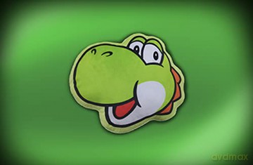 Super Mario Yoshi Cushion 40cm