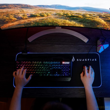 SUREFIRE - Silent Flight RGB-680 Gaming Mouse Pad (68x28cm)