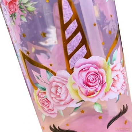 Valiant - Unicorn Flowers - Water Bottle (090208716-21000356)
