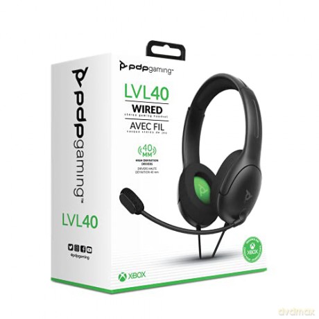 Xbox One Stereo Headset LVL40 Black