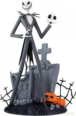NIGHTMARE BEFORE XMAS - Figurine Jack scary smiling face 20cm