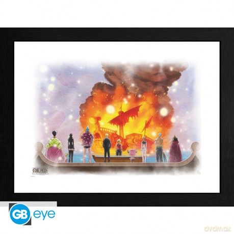 ONE PIECE - Plakat w ramie Vogue Merry (30x40)