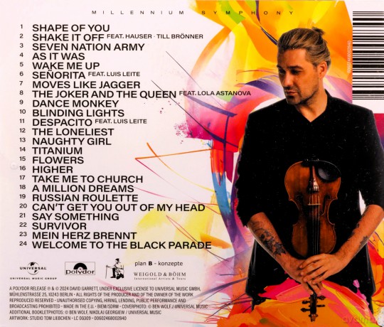 David Garrett: Millenium Symphony [CD]
