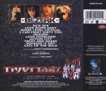 Tigertailz: Bezerk [CD]