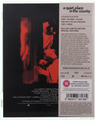 A Quiet Place In The Country (Spokojne miejsce na wsi) (Limited) [Blu-Ray]