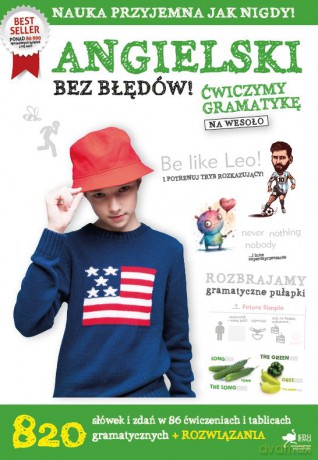 Angielski bez błędów. Ćwiczymy gramatykę na wesoło [KSIĄŻKA]