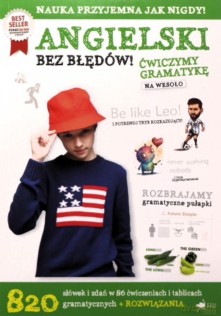 Angielski bez błędów. Ćwiczymy gramatykę na wesoło [KSIĄŻKA]