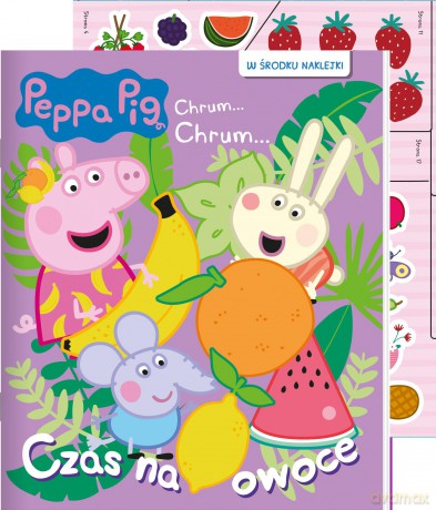 Czas na owoce. Świnka Peppa. Chrum... Chrum... [KSIĄŻKA]