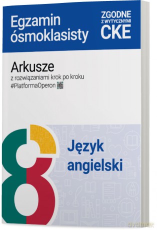 Egzamin ósmoklasisty 2025 Język angielski arkusze - Anna Tracz [KSIĄŻKA]