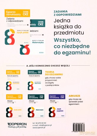 Egzamin ósmoklasisty 2025 Język angielski arkusze - Anna Tracz [KSIĄŻKA]
