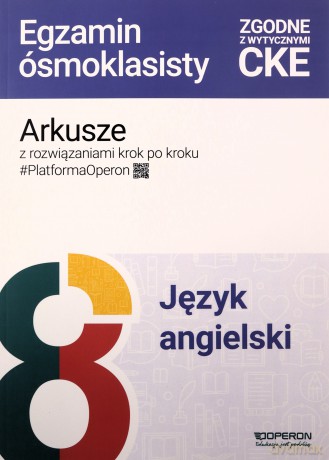 Egzamin ósmoklasisty 2025 Język angielski arkusze - Anna Tracz [KSIĄŻKA]