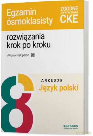 Egzamin ósmoklasisty 2025 Język polski arkusze - Jolanta Eisner [KSIĄŻKA]