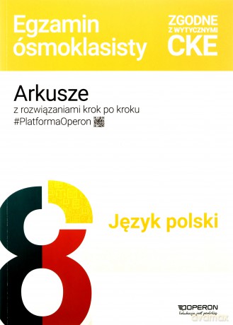 Egzamin ósmoklasisty 2025 Język polski arkusze - Jolanta Eisner [KSIĄŻKA]