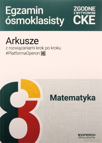 Egzamin ósmoklasisty 2025 Matematyka arkusze - Beata Dotka [KSIĄŻKA]