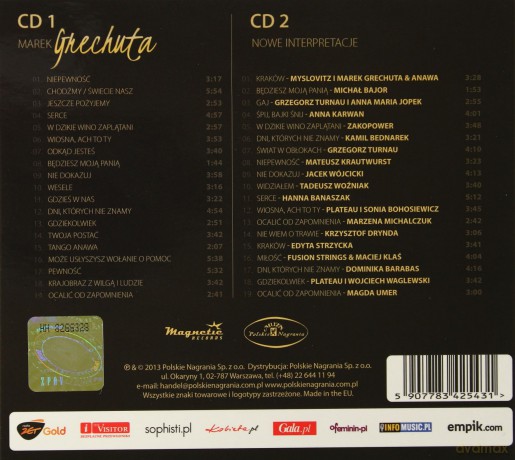 Marek Grechuta: Mistrzowie Piosenki [2CD]