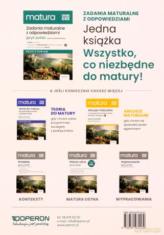 Matura 2025 Język polski matura ustna - Tadeusz Banowski, Beata Zielińska [KSIĄŻKA]