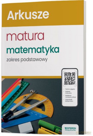 Matura 2025 Matematyka arkusze maturalne zakres podstawowy - Adam Konstantynowicz, Anna Konstantynowicz, Małgorzata Pająk [KSIĄŻKA]