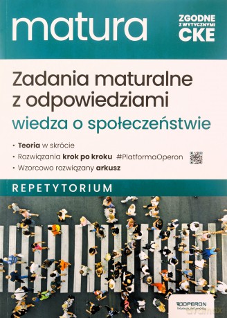Matura 2025 repetytorium wiedza o społeczeństwie zakres rozszerzony - Artur Derdziak [KSIĄŻKA]